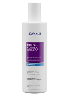 RE' EQUIL Hair Fall Control Shampoo | Reduces Hairfall | Promotes Hair Thickness | All Hair Types | 250ml  - Image 1