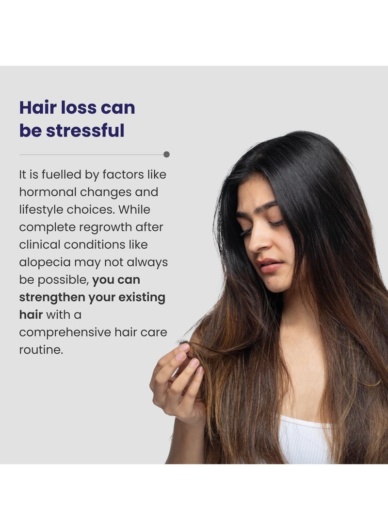 RE' EQUIL Hair Fall Control Shampoo | Reduces Hairfall | Promotes Hair Thickness | All Hair Types | 250ml - Image 2