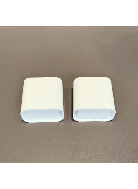 Suitable For Apple Fast Charging 20W Charger Protective Case 18W Charging Head IPhone Protective Case Transparent Soft Case Color-Color:White ]