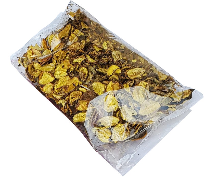 Pure Source India Unscented Dried Flowers Leaves Potpourri, 500 Gm, Yellow - Image 2