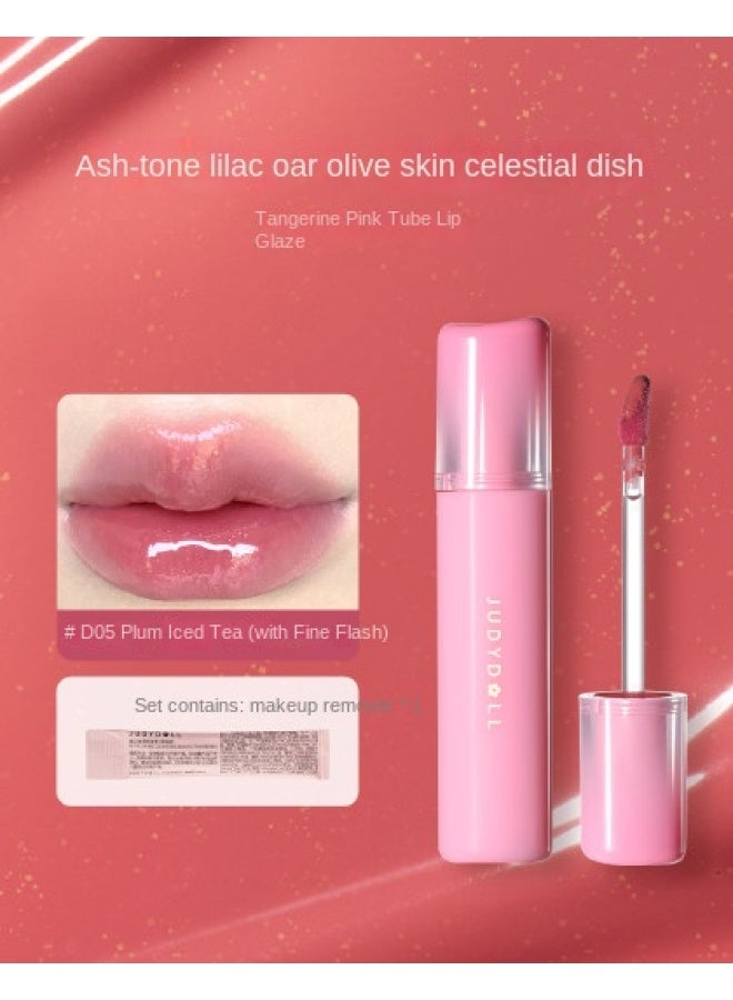 【ملمع الشفاه】أحمر شفاه طويل الأمد مرطب، مقاوم للانتقال، عالي الصبغة، مظهر غير لامع ولامع، تأثير مضيء - Image 2