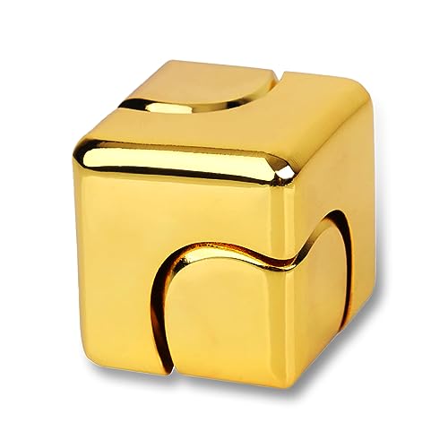 Dr.Kbder Fidget Spinner Toys Cube Adults Easter Basket Stuffers for Teens Metal EDC Cool Desk Gadgets Office Toys Small Anxiety Figette Sensory Toy ADHD Tool Fingears Figet Stress Valentine Gift for Boys - Image 1