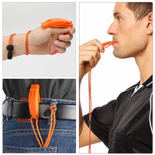 Hipat Emergency Whistle, Super Loud Floating Whistle with Lanyard, Ideal for Boating, Swimming, Kayaking, Water Survival, Hiking, Camping, Climbing - Image 4