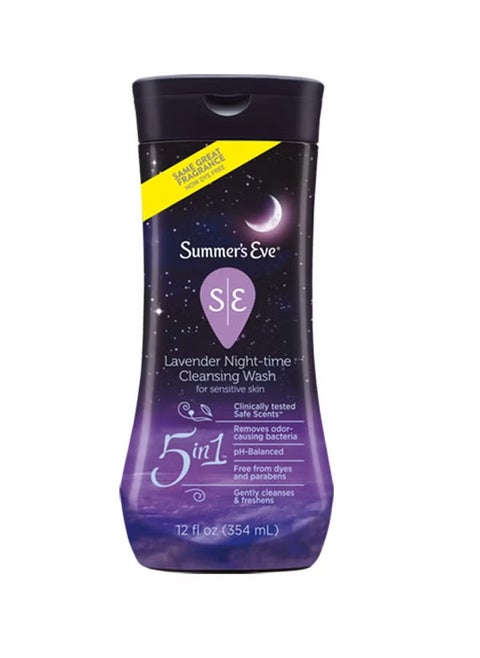 Summer'S Eve Cleansing Wash | Lavender | 12 Ounce | Pack of 1 | Ph-Balanced, Dermatologist and Gynecologist Tested
