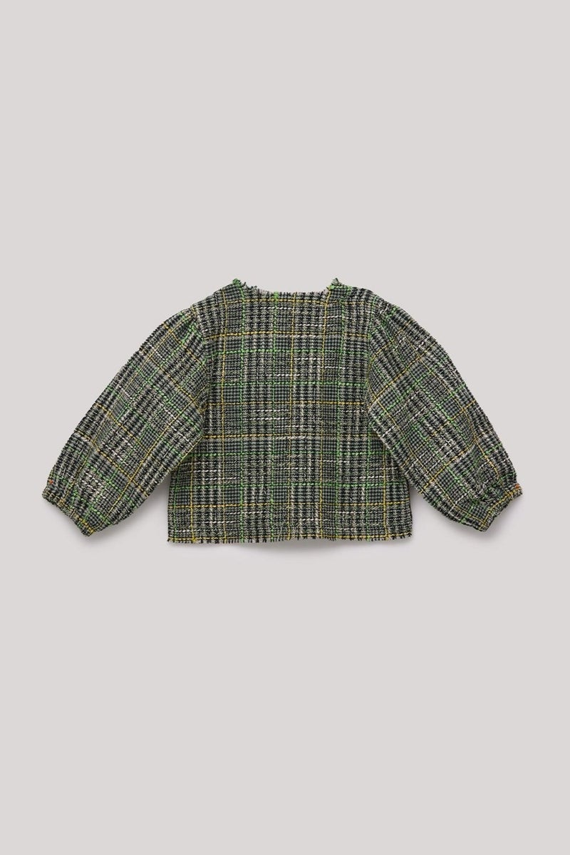 GB Baby Bg Store Baby Girl Plaid Jacket - Image 2