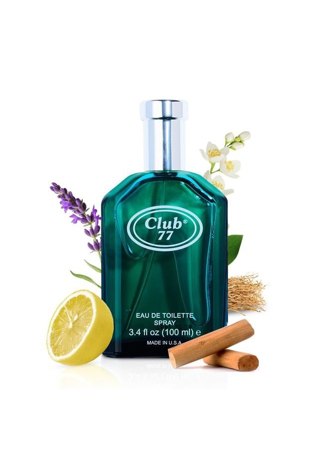 ROYAL MIRAGE Club 77 EDT Spray -100ml - Image 1