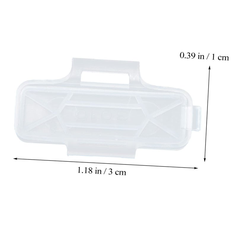 Cable Label Wire Name Holders 100Pcs for Home Office Cable Management - Image 3