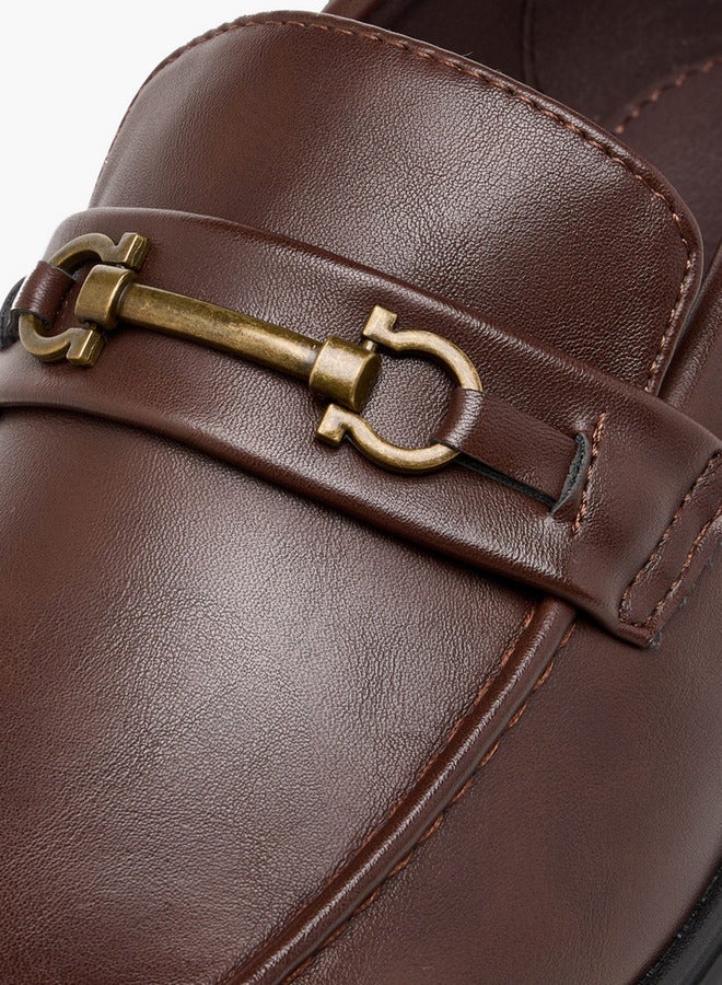 ال بي ال من شو اكسبرس حذاء لوفرز معدني سهل الارتداء - Image 4