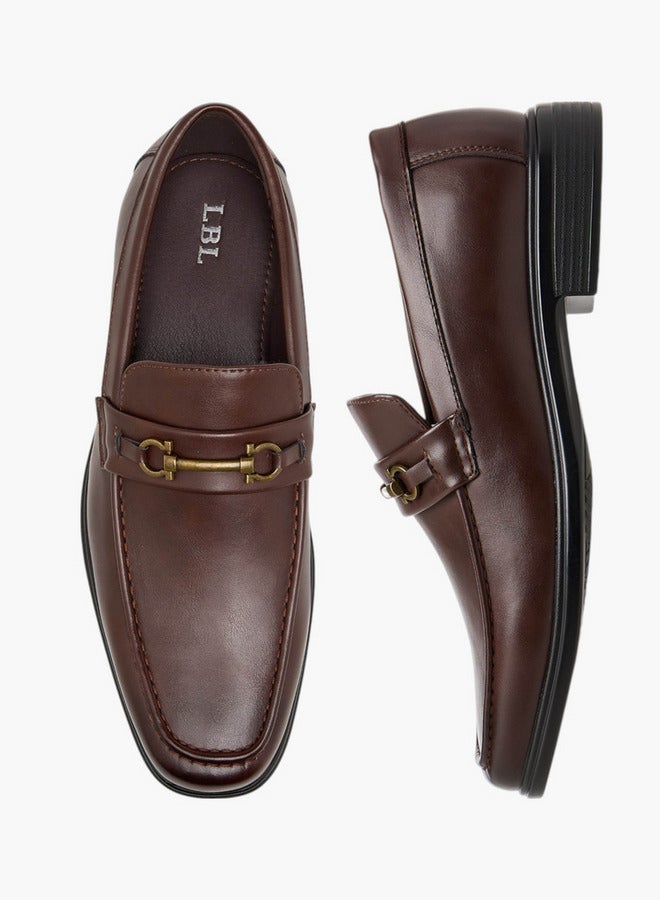 ال بي ال من شو اكسبرس حذاء لوفرز معدني سهل الارتداء - Image 3