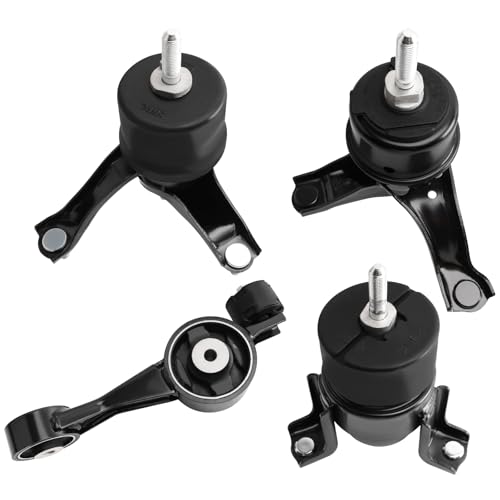 LOONGRIE Engine Motor and Transmission Mount KitCompatible with Highlander 20142019 27L L4 Engine Replace OE A42072 123610V030 A4295 123620V010 A42039 EM7274 123630V160 A4288 123720H090 Set of 4 - Image 1