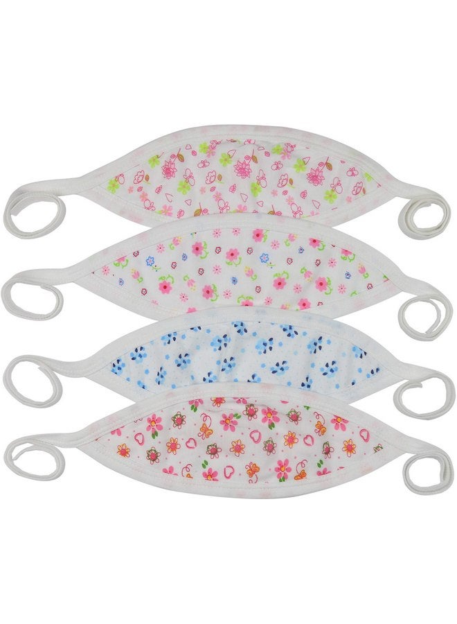 مجموعة من 4 قطع من مشدات البطن المريحة للأطفال حديثي الولادة من ToBeInStyle Babies - للبنات - مقاس واحد - Image 1