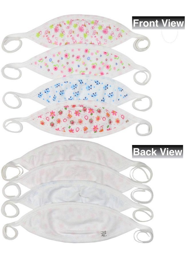 مجموعة من 4 قطع من مشدات البطن المريحة للأطفال حديثي الولادة من ToBeInStyle Babies - للبنات - مقاس واحد - Image 3