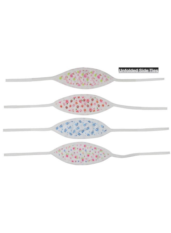 مجموعة من 4 قطع من مشدات البطن المريحة للأطفال حديثي الولادة من ToBeInStyle Babies - للبنات - مقاس واحد - Image 4