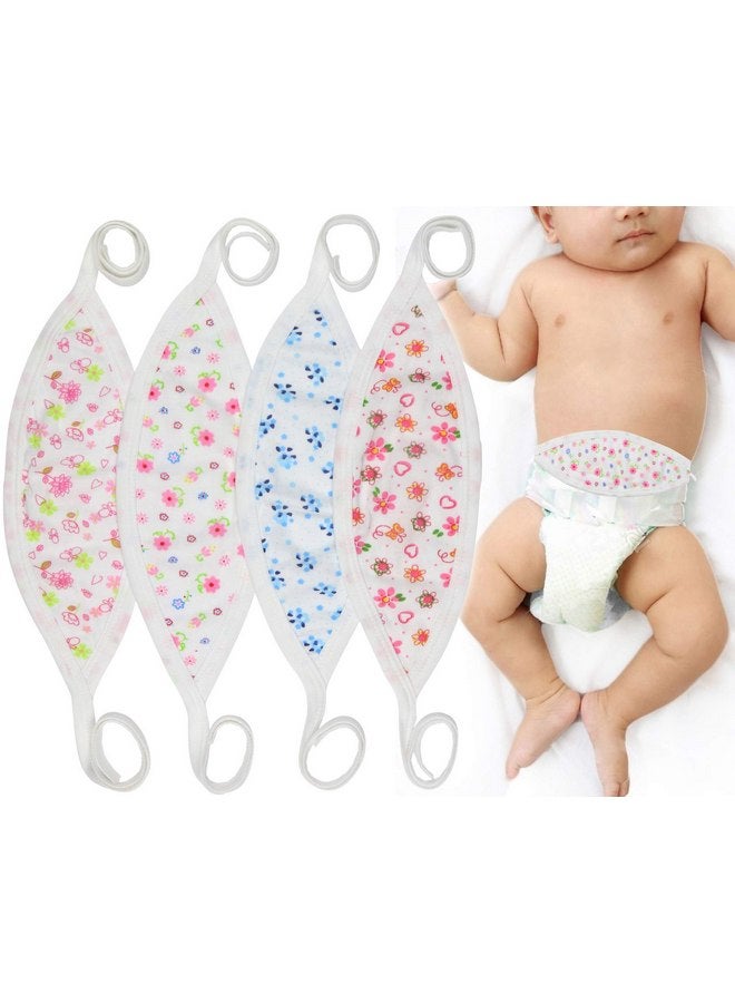 مجموعة من 4 قطع من مشدات البطن المريحة للأطفال حديثي الولادة من ToBeInStyle Babies - للبنات - مقاس واحد - Image 2