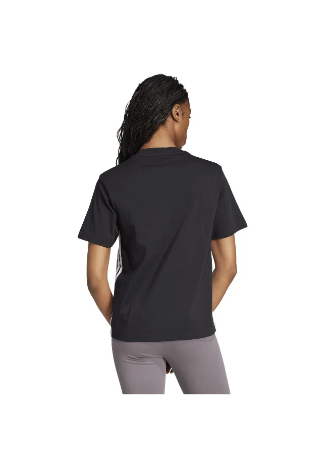 Adidas Essentials 3-Stripes Cotton T-Shirt
