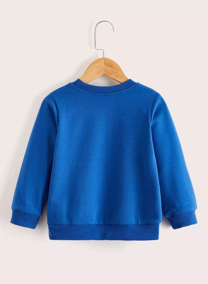Toddler Boys Cartoon Graphic Pullover  - Image 2