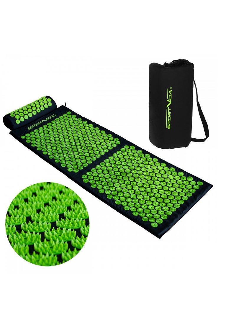 Generic Acupuncture Mat Kit, Yoga Acupressure Mat, Massage Acupuncture Mat, Lotus Sponge Acupuncture Mat Kit  - Image 1