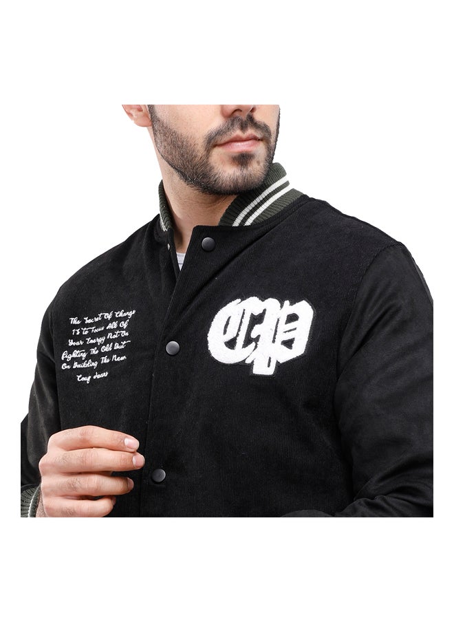 Coup - Coup Regular Fit EMB Jacket For Men Color Black - Image 1