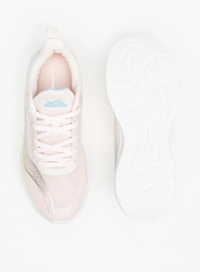 شو اكسبرس Women's Textured Lace-Up Sports Shoes