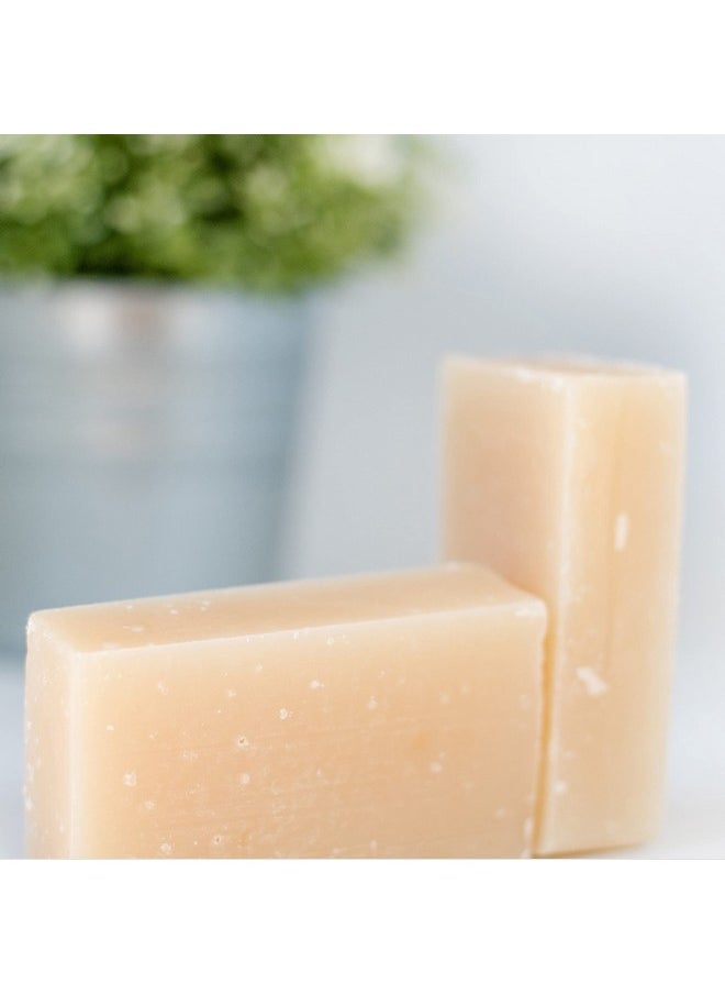 360Feel - Cherry Almond Shampoo Bar Soap Treats Itchy & Dry Scalp Hair Treatment With Essential Oils Vegand & Natural Ingredients Tsa Approved Great For Hair Body & Beard - Image 1