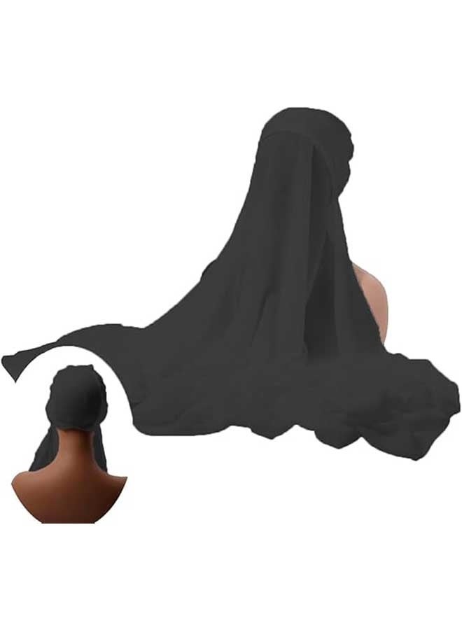 رَوَائِد وشاح حجاب شيفون للنساء، قابل للتعديل بالمغناطيس، غطاء رأس مسلم. - Image 4