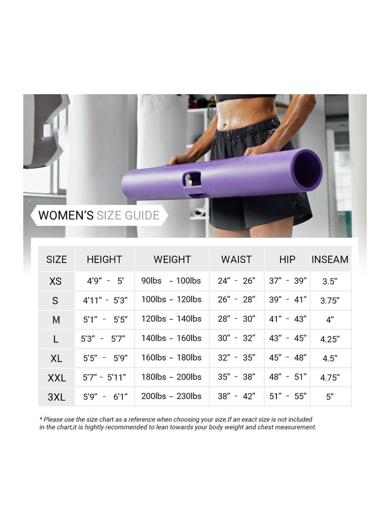 SOLARAE Women's Sauna Shorts and Sweat Pants for Gym Workouts, Thigh Slimming Suit, Waist Trainer, Weight Loss Fitness Outfit, Exercise Sauna Suit (XL) - Image 4