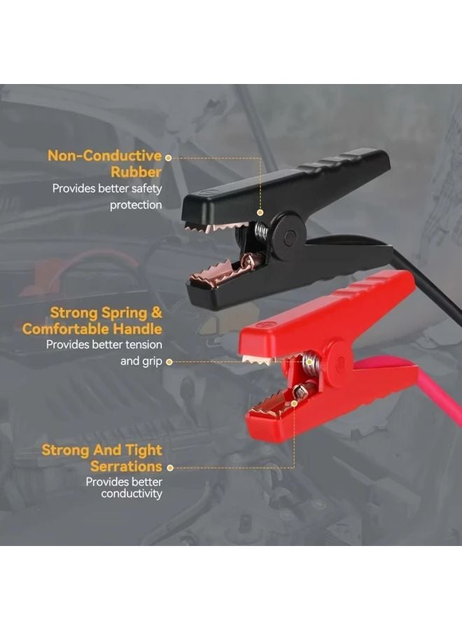 Milwaukee Car Battery Jump Starter Cable 10AWG 2M 6 5FT Without Battery - Image 2