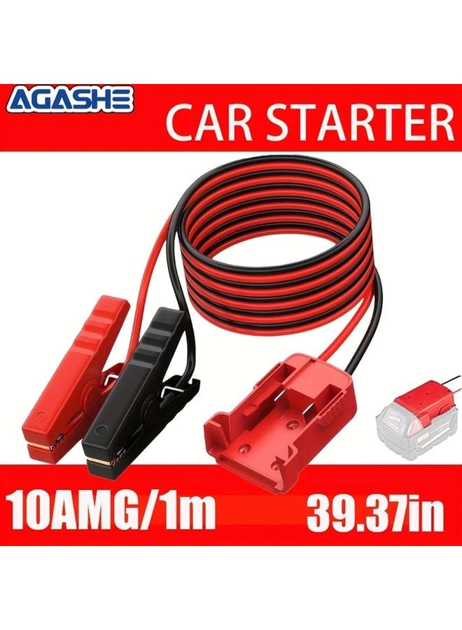 Milwaukee Car Battery Jump Starter Cable 10AWG 2M 6 5FT Without Battery - Image 3
