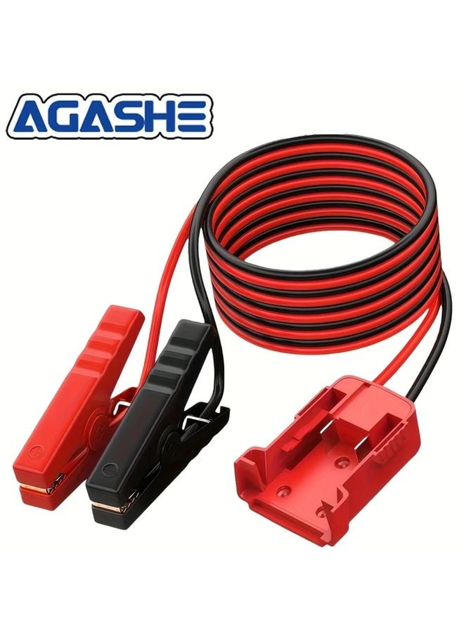 Milwaukee Car Battery Jump Starter Cable 10AWG 2M 6 5FT Without Battery - Image 1