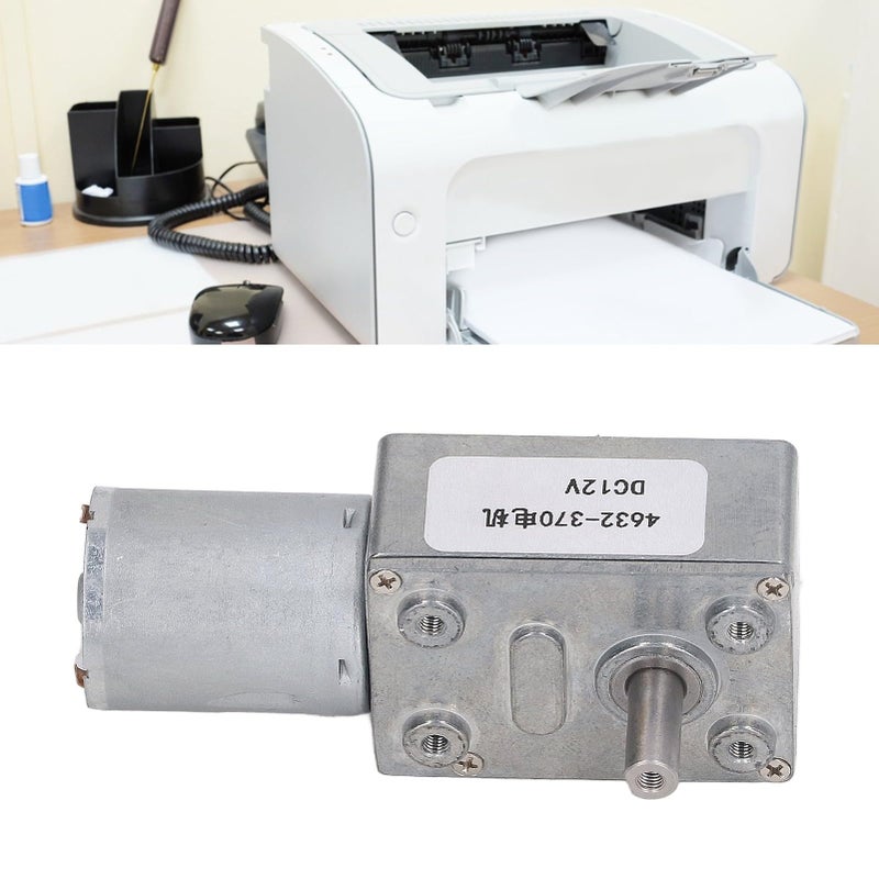 23RPM DC 12V Gear Reduction Motor Self Locking High Torque For Printer Vending Machine - Image 4