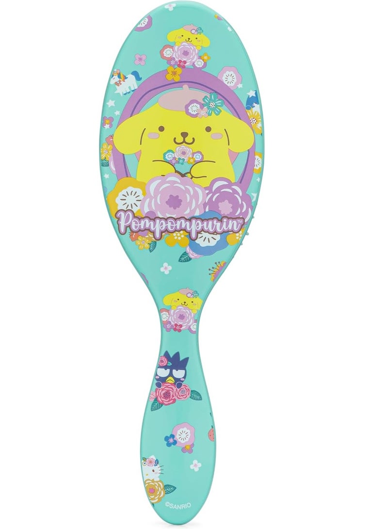 فرشاة Wet Brush Hello Kitty and Friends Pompompurin لفك تشابك الشعر - شعيرات IntelliFlex لفك تشابك الشعر بلطف وخالي من الألم - تقلل من تكسر الشعر وتشابكه - مثالية للشعر الرطب والجاف، لجميع أنواع الشعر - Image 4