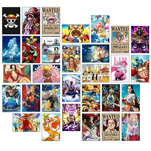 Thepaper9store anime wall collage kit (One pis) - Image 1