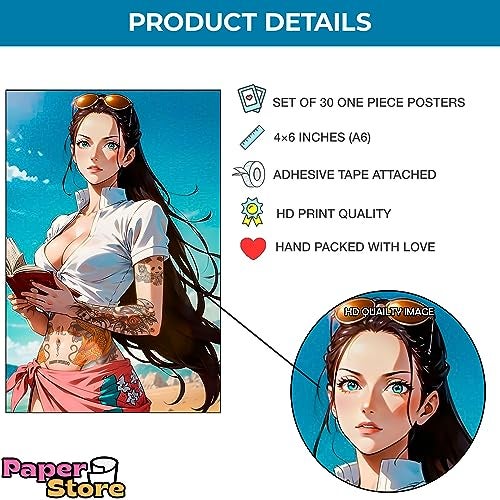 Thepaper9store anime wall collage kit (One pis) - Image 5