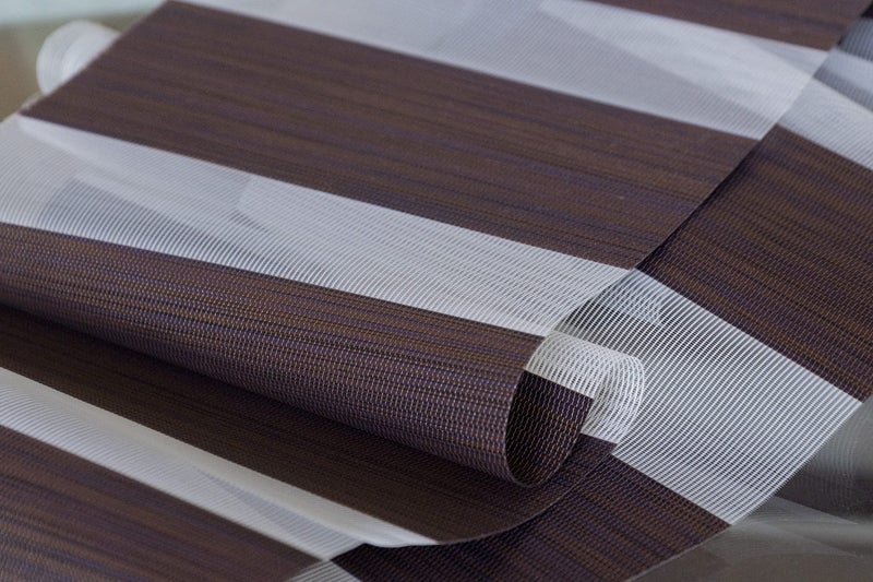 ZEBRA BLINDS Polyester Blinds for Windows,Coffe,W80XH150CM - Image 3