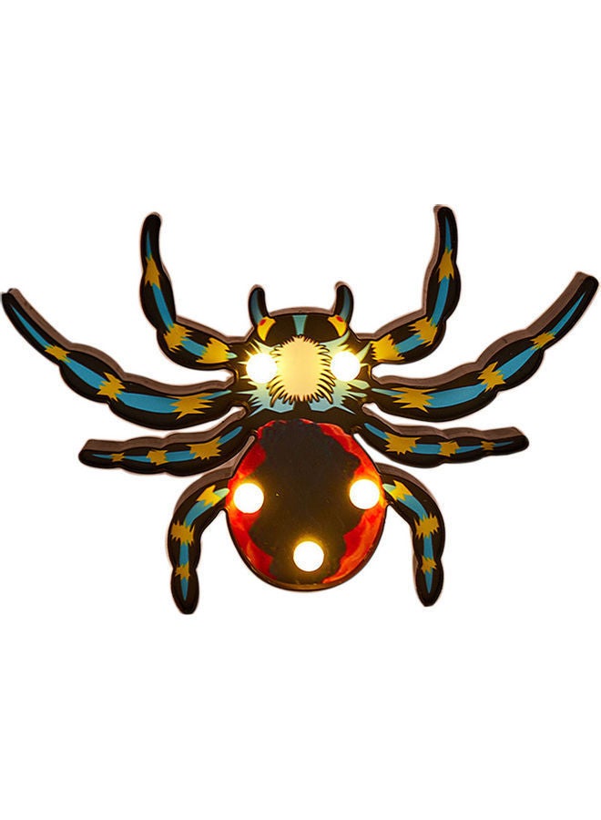 NIBEMINENT Spider Design Decorative Night Light Multicolour - Image 2