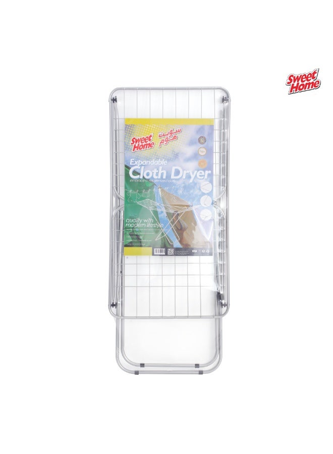 Sweet Home Clothes Drying Rack Compact & Portable Laundry Clothes Drying Rack Indoor Clothes Drying Rack Collapsible for Storage - Large Capacity - Image 3