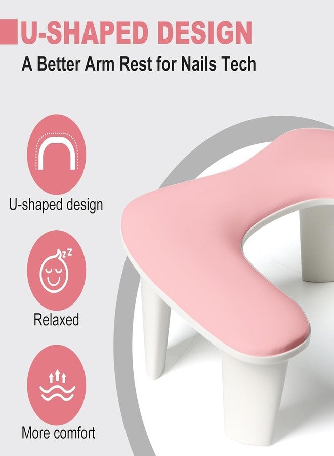 kreni Nail Pillow Manicure Pillow Multiuse U Modeling Portable Soft Manicure Armrest |Health & Beauty | Nail Care, Manicure & Pedicure | Nail Art Accessories(multicolor) - Image 4