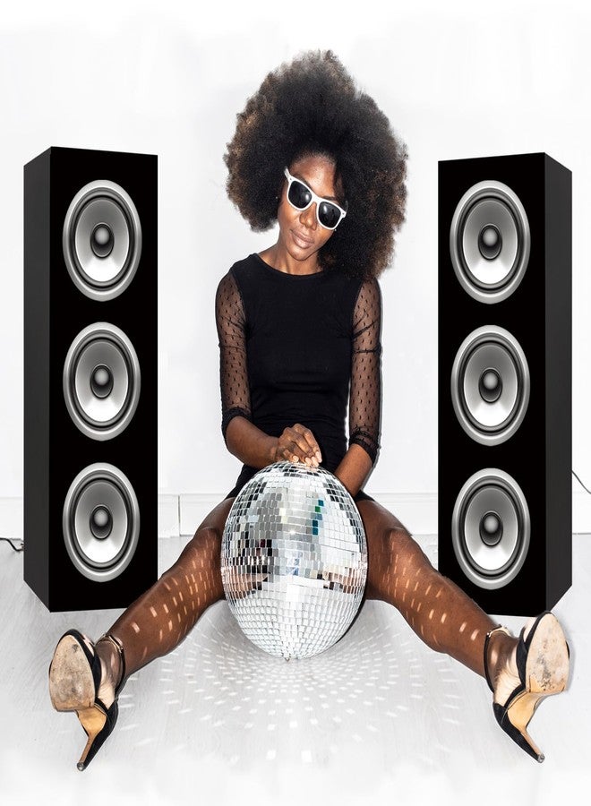 8HREST 4 Pcs 80s 90s Party Decorations Hip Hop Party Favor Large Paper Boombox Boxes for Retro 1980s 1990s Theme Music Neon Decoration 17 x 6 x 6 Inches (Classic) - Image 2