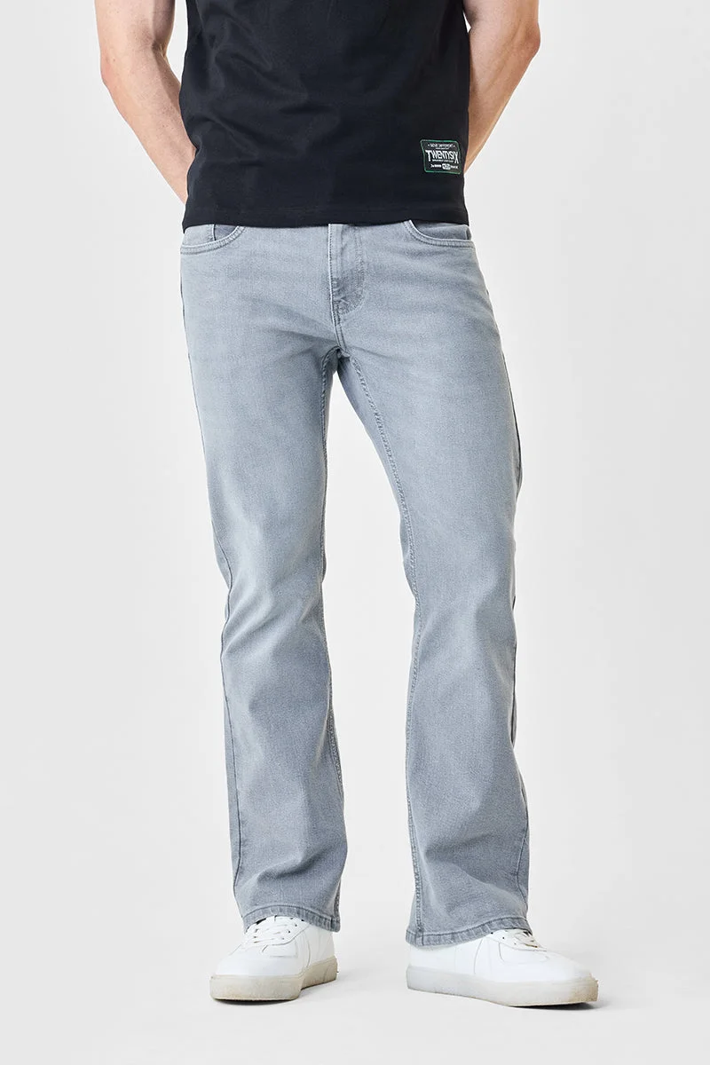 سنيتش Bootcut Washed Jeans