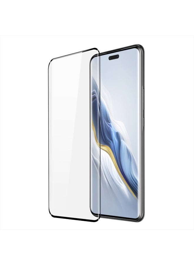 DUX DUCIS Tempered Glass Screen Protector, DUX - DUCIS Compatible with Honor Magic 6 Pro , Full Coverage Black Edge Clear Screen Protector (Full Glue Clear Black Edge) - Image 1