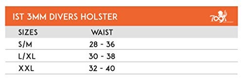 IST DH2 Diver Pocket Thigh Holster with Leg and Belt Straps (Small-Medium) - Image 4