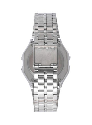 Men Water Resistant Digital Watch A159WA-N1DF - 33 mm - Silver - view 2