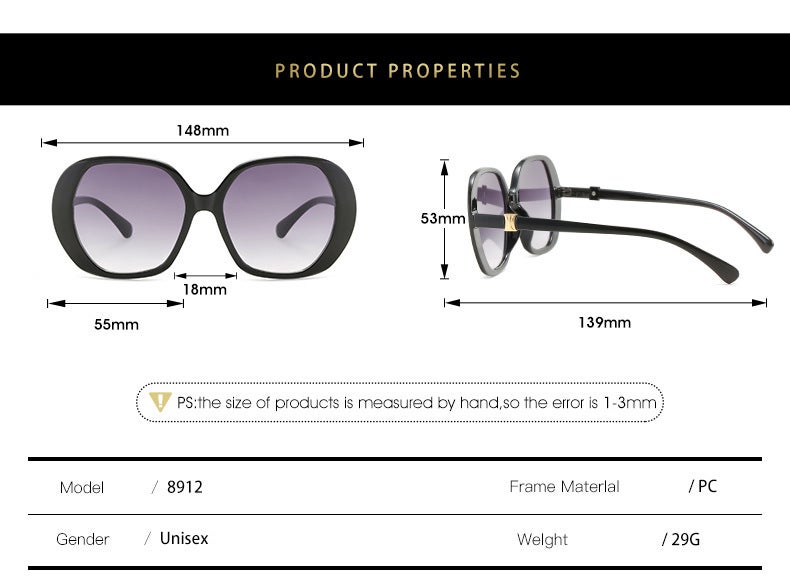 Sunglasses UV Protection Fashion 8912 - Image 5