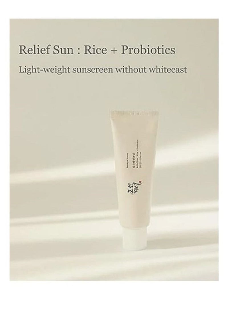 Relief Sun : Rice + Probiotics 50ml - Image 2