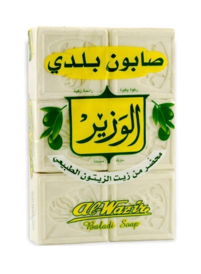 صابون الوزير البلدي بزيت الزيتون الطبيعي، 15 × 900 جرام - متعدد الاستخدامات للاستحمام والشعر والغسيل