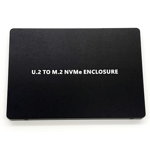 Mustpoint M.2 to U.2 Adapter - for M.2 PCIe NVMe SSDs - PCIe M.2 Drive to U.2 (SFF-8639) Host Adapter - M2 SSD Converter (U2M2E125) - Image 1