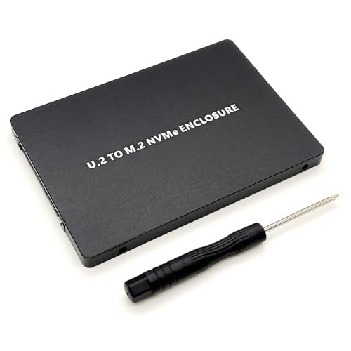 Mustpoint M.2 to U.2 Adapter - for M.2 PCIe NVMe SSDs - PCIe M.2 Drive to U.2 (SFF-8639) Host Adapter - M2 SSD Converter (U2M2E125) - Image 2