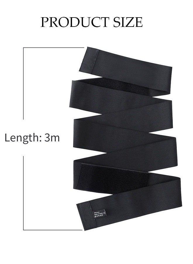 Generic 3M Waist Wrap for Stomach Waist Belt Waist Trainer for Women Post Partum with Loop Design Tightness Adjustable Invisible Tummy Bandage Wrap Waist  - Image 5