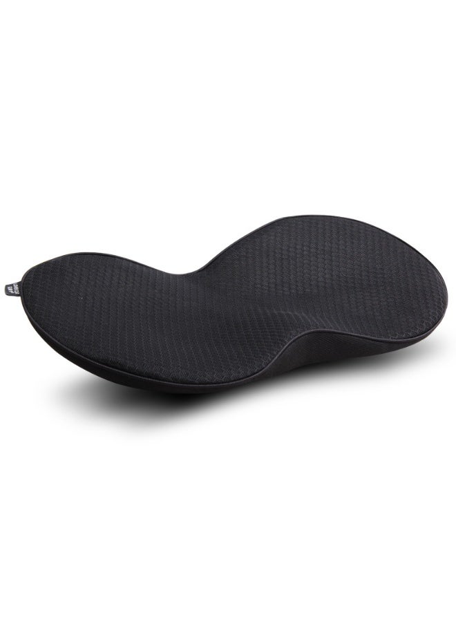 Car Seat Cushion - Memory Foam Car Seat Pad - Sciatica  Lower Back Pain Relief - Car Seat Cushions for Driving - Road Trip Essentials for Drivers(Black) - Image 5