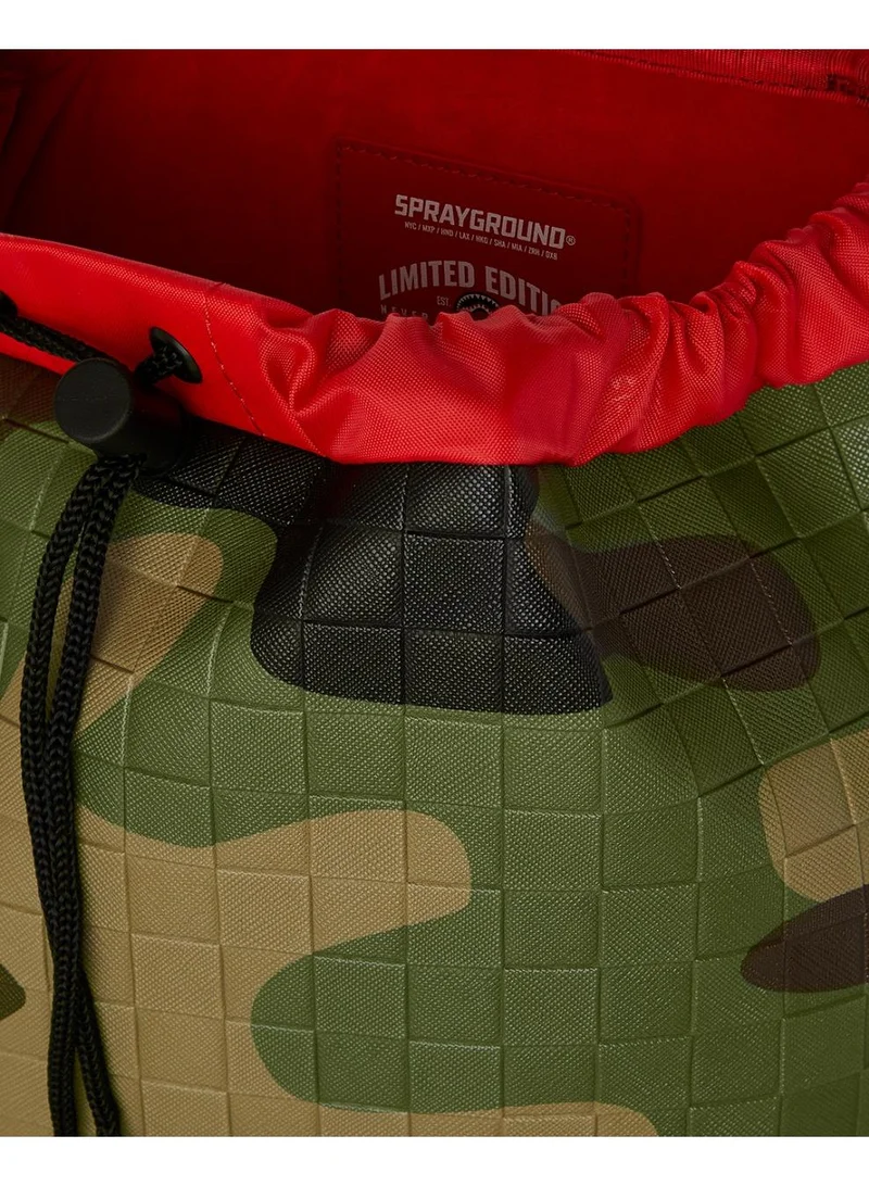 SPRAYGROUND  SG WOODLAND CAMO CHECK HILLS BACKPACK  | Best Price UAE